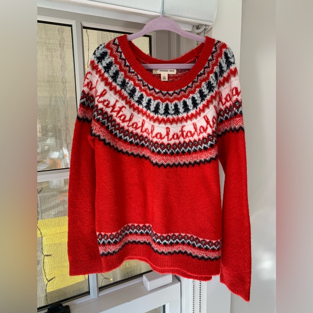 Tucker+Tate Girls Christmas Sweater NWT